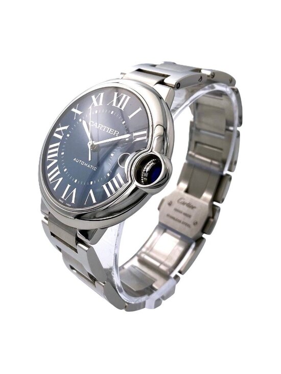 Cartier Ballon Blue Watch SS Automatic Winding Dial